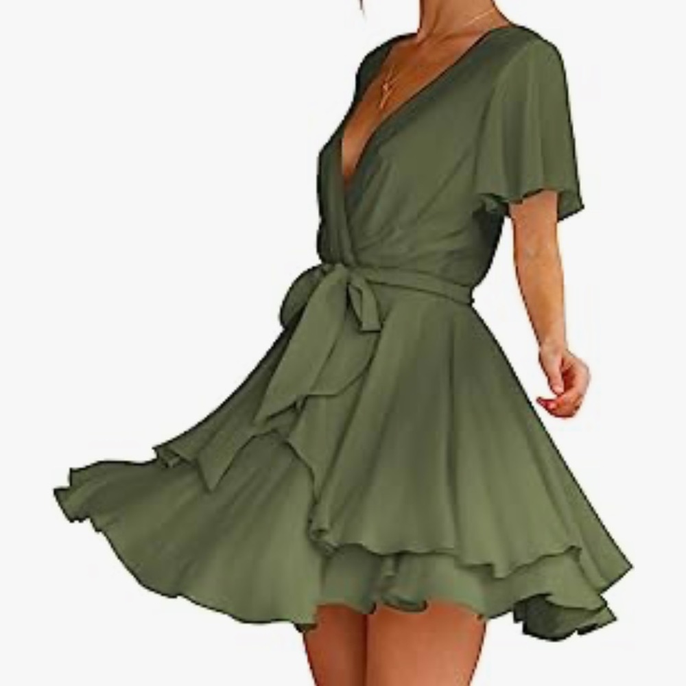 Green dress